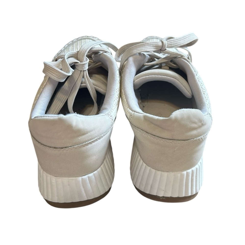 Sonoma Comfort Platform Sneakers White Ortholite Women 6.5 Casual - Picture 6 of 13